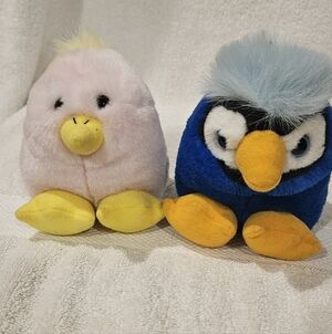 PUFFKINS JAKE THE BLUEJAY AND CHIRPS THE CHICK